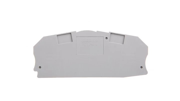 Pokrywa zamykająca szara 2,2mm D-UTME 6 3047426 /10szt./