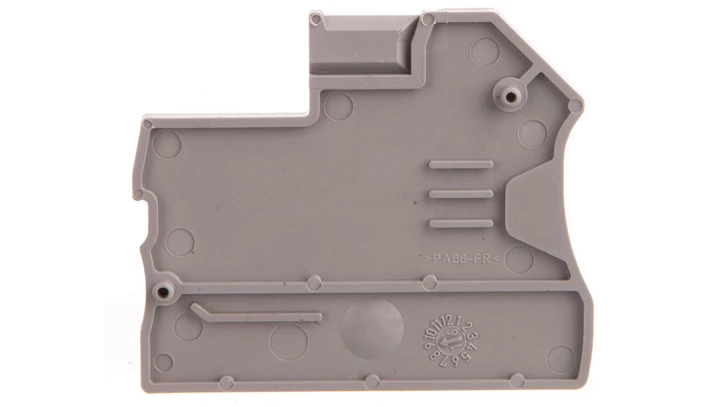 Pokrywa zamykająca szara D-UT 2,5/1P 3047154 /50szt./