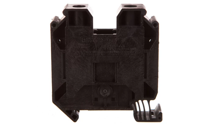 Złączka szynowa 2-przewodowa 35mm2 czarna UT 35 BK 3044226 /50szt./