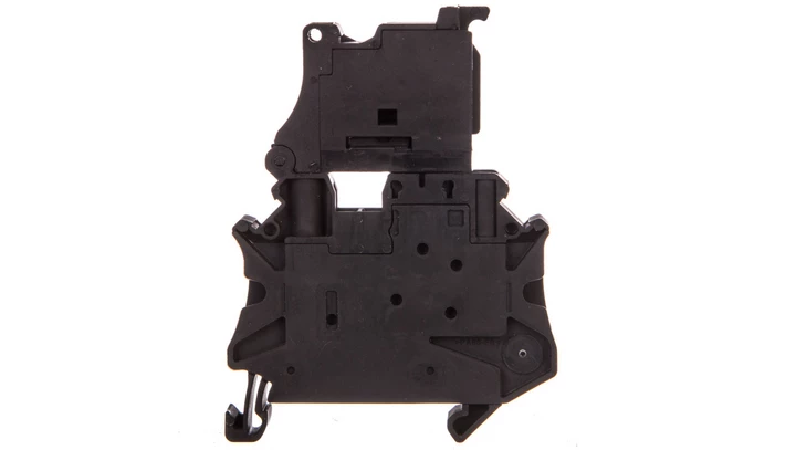 Złączka szynowa z bezpiecznikiem 5x20 6,3A 2-przewodowa 4mm2 czarna UT 4-HESILA 250 3046100 /50szt./