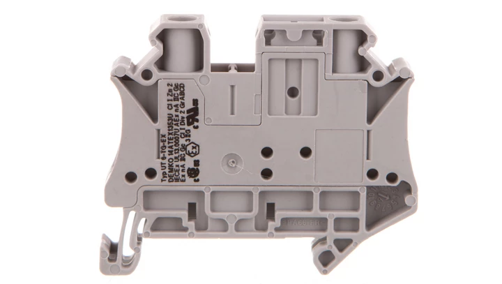 Złączka szynowa rozłączalna 2-przewodowa 6mm2 szara Ex UT 6-TG-EX 3046486 /50szt./