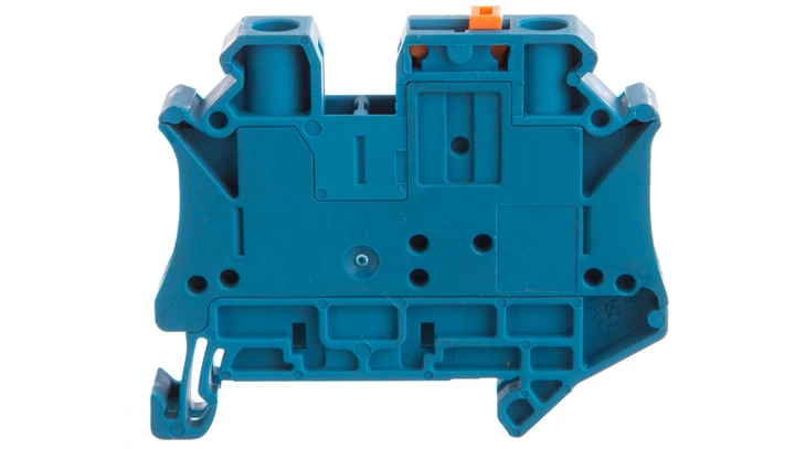 Złączka przelotowa 2-przewodowa z odłącznikiem nożowym 6mm2 niebieska UT 6-MT P/P BU 3073270 /50szt./