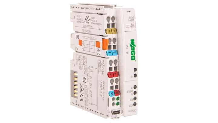 Interfejs CANopen ze złączem D-Sub 750-338