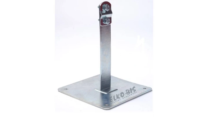 Uchwyt dachowy z płytką MAX skręcany L-100mm fi 6-8mm 16.1.1/S CU /91600503/