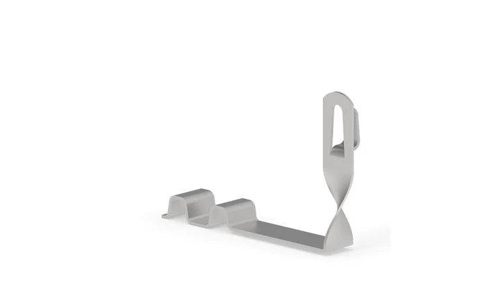 Uchwyt pod dachówkę L-100mm nierdzewny z zamkiem skręcony 11.5.1 NI /91108005/