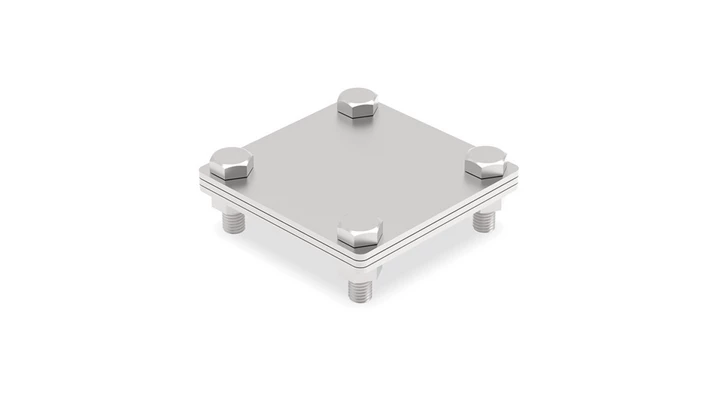 Złącze uniwersalne odgałęźne 100x100mm nierdzewne 14.4 NI /91400405/