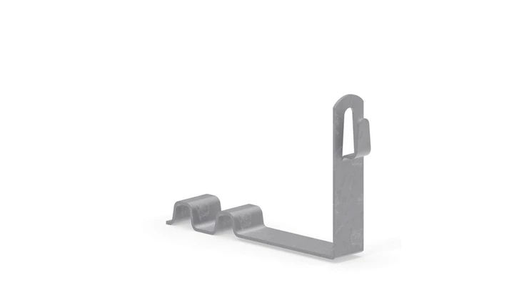 Uchwyt pod dachówkę L-100mm ocynk z zamkiem 10.5.1 OG /91008002/