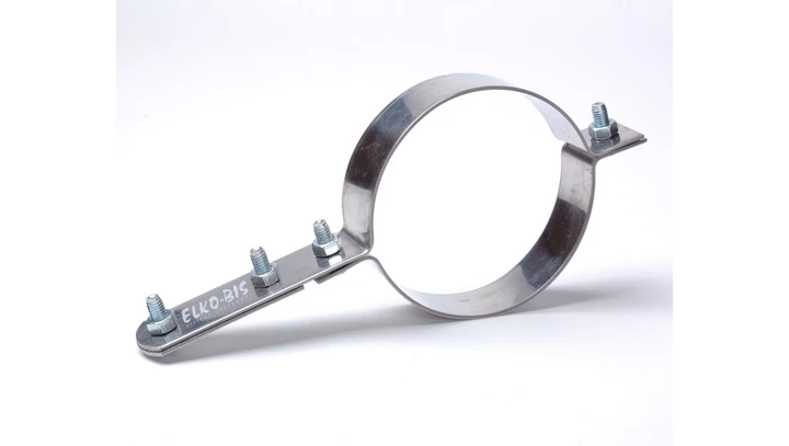 Obejma uziemiająca na rurę spustową fi 160mm nierdzewna 64.16/S NI /96411605/