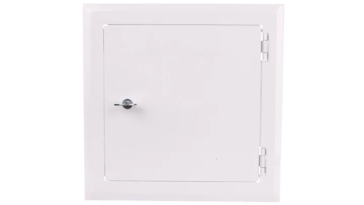 Drzwiczki rewizyjne metalowe 140x140mm białe DMW81