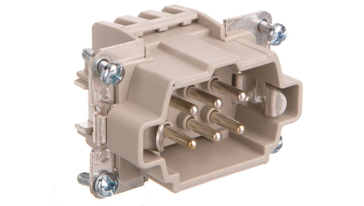 Wkład złącza 6P+PE męski 16A 500V EPIC H-BE 6 SF 10400000 /10 szt./