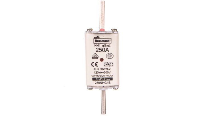 Wkładka bezpiecznikowa NH1 250A gL/gG 500V 250NHG1B