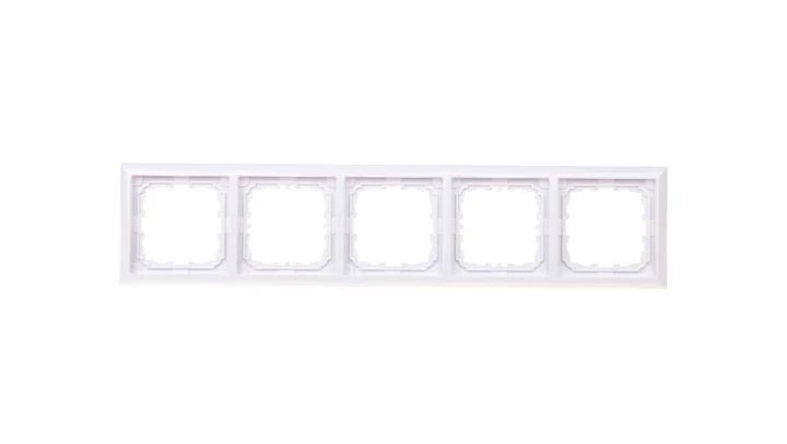 KOS66 Ramka pięciokrotna biała 660485