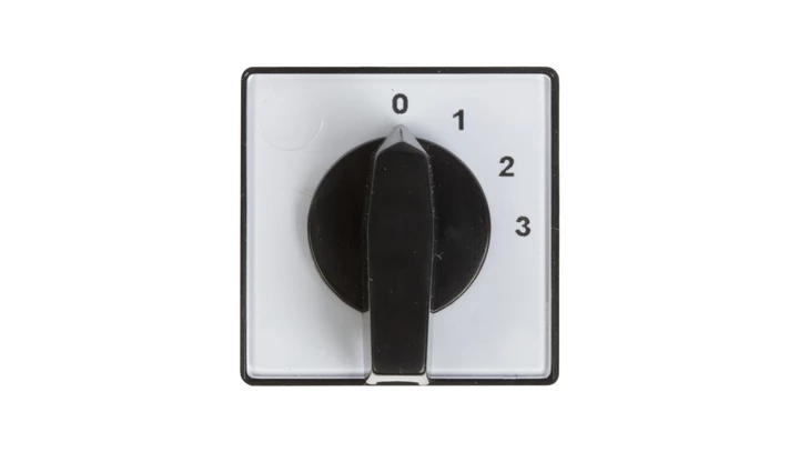 Łącznik krzywkowy 0-1-2-3 1P 10A do wbudowania 4G10-108-U 63-246420-011