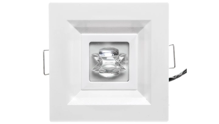 Oprawa awaryjna LOVATO P ECO LED 1W 125lm (opt. koryt.) 3h jednozadaniowa biała LVPC/1W/E/3/SE/X/WH