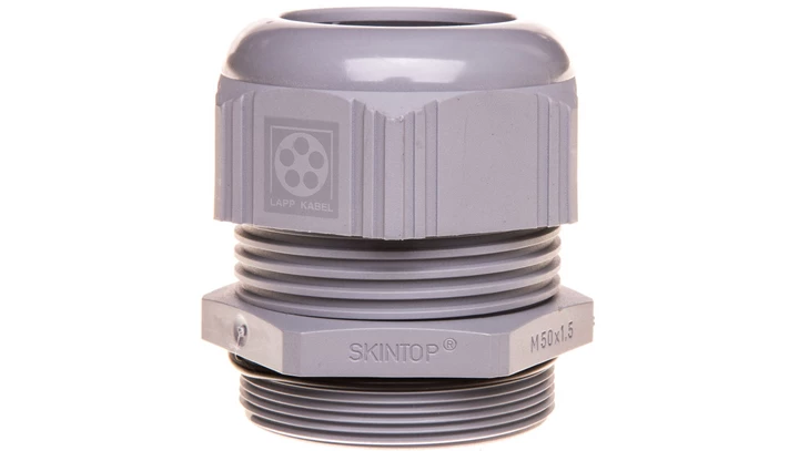 Dławnica kablowa poliamidowa M50 IP68 SKINTOP STR-M 50x1,5 ciemnoszara 53111160