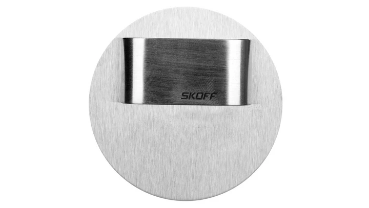 Oprawa przyschodowa RUEDA mini Short LED Light 10 V DC 0,4 W IP 66 6500 K szlif Inox