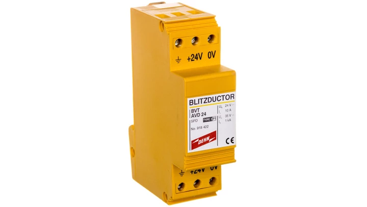 Ogranicznik przepięć Blitzductor VT Typ T3 do ochrony zasilania DC BVT AVD 24 918422