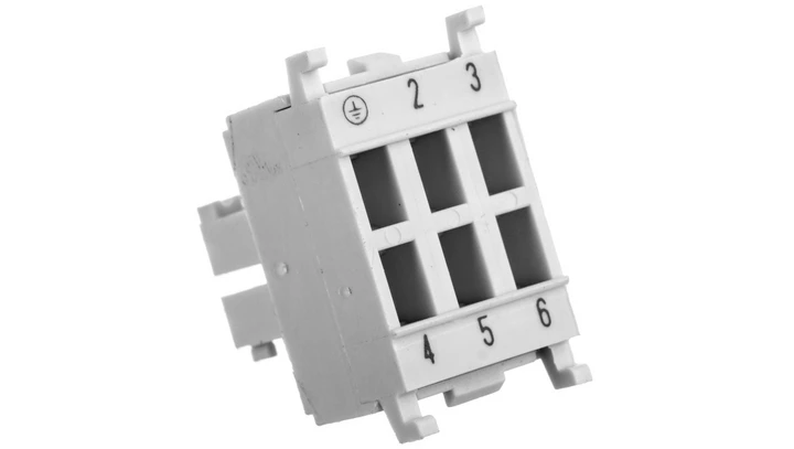 Wkładka stykowa 5P+PE biała VC-TFS 6-PE 1583526 /50szt./