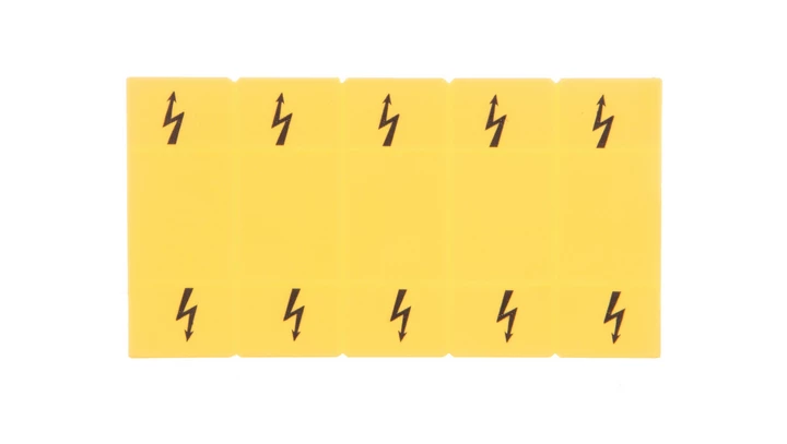 Etykieta ostrzegawcza WS UT 35 3047387 /10szt./