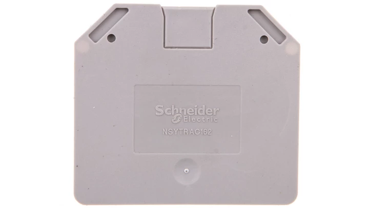 Ścianka końcowa 2,2mm, do zacisku śrubowego 16mm2, szara NSYTRAC162 /50 szt./