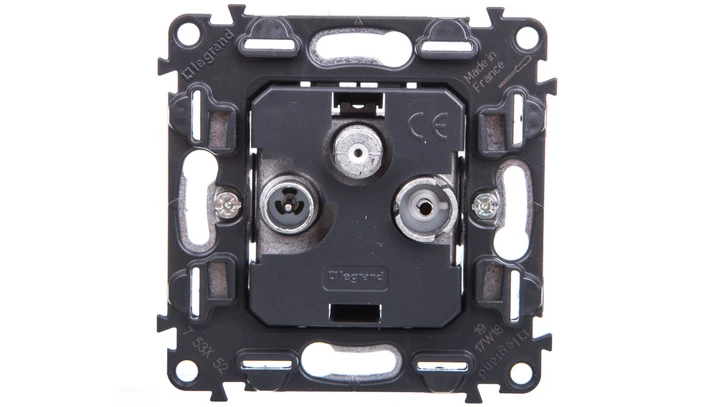 VALENA ALLURE Gniazdo antenowe TV-RD-SAT końcowe 753052