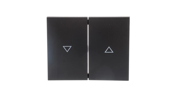 K.1 Klawisz świecznikowy z nadrukiem symbolu /strzałka/ antracyt mat lakierowany 14357106