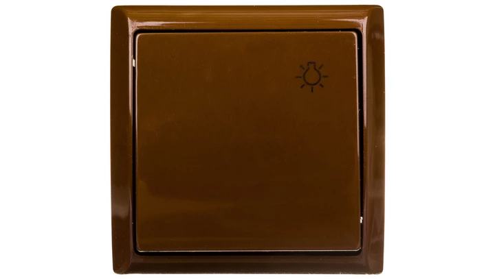 BIS Przycisk /światło/ brązowy ŁN-5B/24