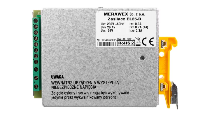 Zasilacz buforowy na szyne DIN 1A 26,4V EL25-D