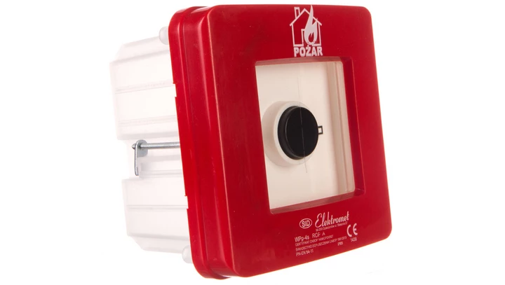 Ręczny ostrzegacz pożarowy 2Z 2R 12A IP65 WPp-4s ROP A 921562