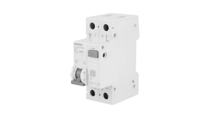 Wyłącznik różnicowo-nadprądowy 2P 10A C 0,03A typ A 6kA 5SU1356-7KK10