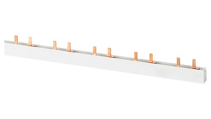 Szyna łączeniowa 2P 10mm2 56TE szara do cięcia do AFDD 5SM60212 i 5SM60242 5ST3735-1