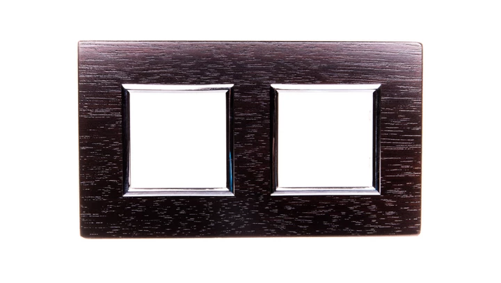 DANTE Ramka podwójna drewno WENGE 4523382