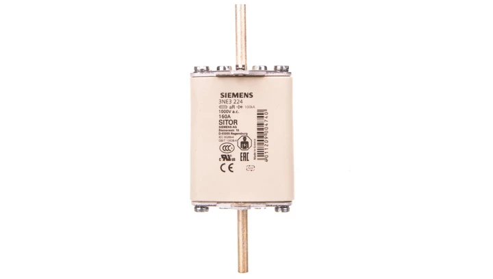 Bezpiecznik Sitor NH1 160A 1000V AC 3NE3224
