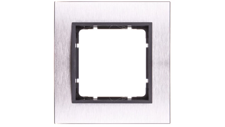 Berker B.7 Ramka pojedyncza stal szlachetna/antracyt 10113606