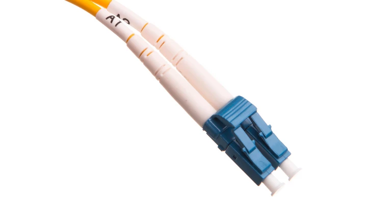 Patch cord światłowodowy LC/LC duplex SM 9/125 OS2 1m LS0H żółty DK-2933-01