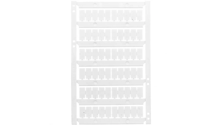 Karta oznaczeń z 6 paskami 6mm NSYTRABPV6 /10 szt./