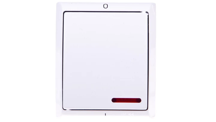 FALA Łącznik hermetyczny podwójny IP44 z podświetleniem biały ŁNH-11HS/00