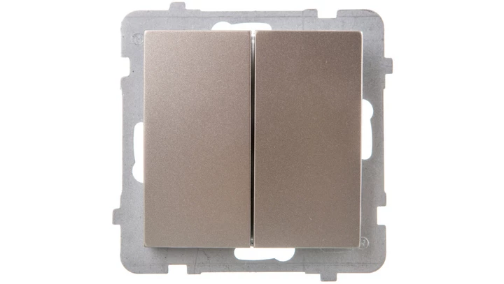 AS Łącznik świecznikowy satyna light ŁP-2G/m/45