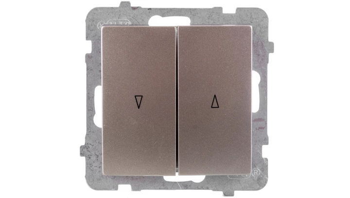 AS Łącznik żaluzjowy satyna light ŁP-7G/m/45