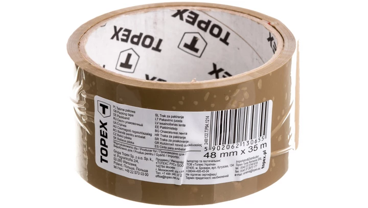 Taśma pakowa 48 mm x 35 m, brązowa