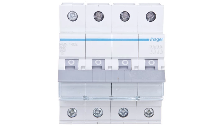 Wyłącznik nadprądowy 4P B 40A 6kA AC MBN440E
