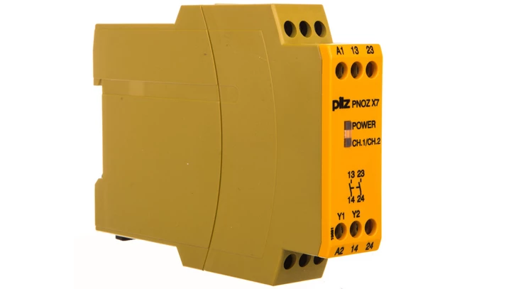 Przekaźnik bezpieczeństwa PNOZ X7 2N/O 24 VAC/DC 774059, 1-W0IUB