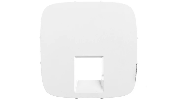 VALENA ALLURE Plakietka gniazda pojedynczego RJ11 lub RJ45 biały 755415