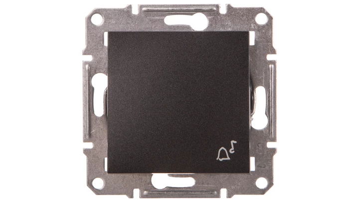 ASFORA Przycisk dzwonek bez ramki antracyt EPH0800171