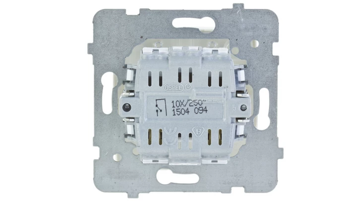 KARO Przycisk /dzwonek/ z podświetleniem ecru perłowy ŁP-6SS/m/42