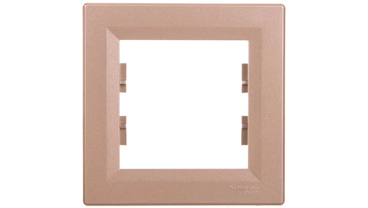 ASFORA Ramka 1-krotna brąz EPH5800169