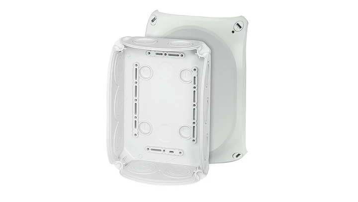 Puszka odgałęźna 180x130x77 bez zacisków IP66 szara DK 1000 GZ 62000156