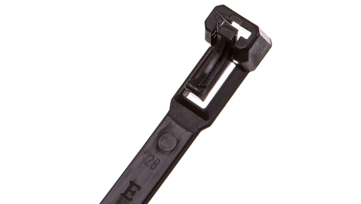 Opaska kablowa otwierana wielokrotnie 350x7,5mm czarna BMWN5354E /100szt./