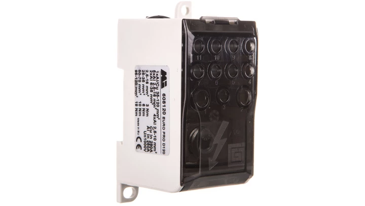 Złączka uniwersalna EURO multi 120mm2 11 wyjść 608120 /50szt./