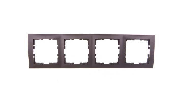 Berker B.Kwadrat Ramka poczwórna antracyt 5310148996
